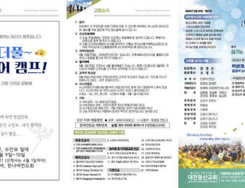 2025.5.25 온라인주보